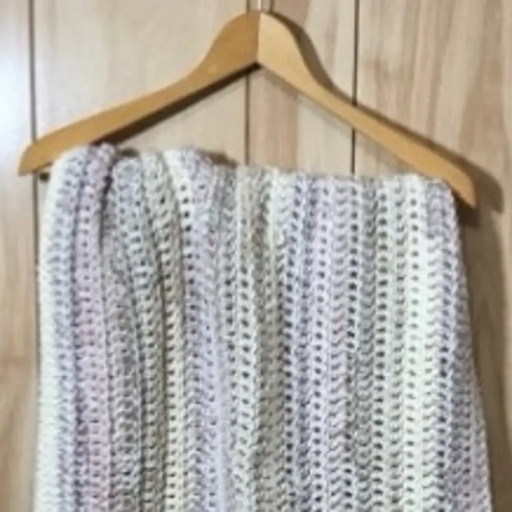 NWT Thick Multicolor Handmade Crocheted Baby Blanket by Dawny